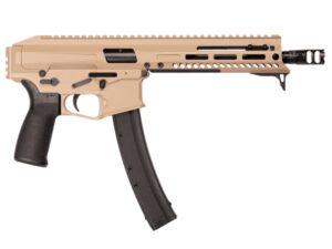 POF Phoenix PSTL 01926 9mm 8-inch FDE M-LOK pistol side view