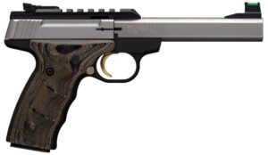 Browning Buck Mark Plus UDX .22 LR 5.5in stainless slabside barrel black laminate UDX grips