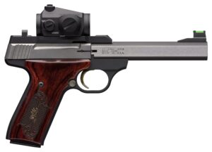 Browning Buck Mark Medallion .22 LR 5.5-inch blackened stainless slab-side with Vortex Crossfire