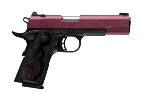 Browning Black Label 1911-380 .380 ACP 4.25in Black Cherry slide matte black frame