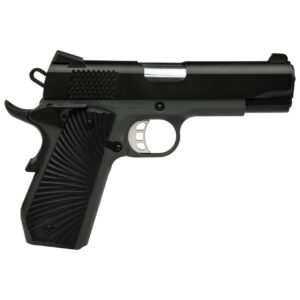 TISAS 1911 Stingray Carry 9mm 4.25 inch Black Cerakote slide Grey frame G10 grips