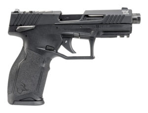 Taurus TX22 Gen 2 T.O.R.O. .22 LR pistol in black with threaded barrel and two 10-round magazines