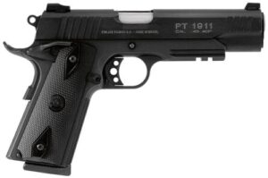 Taurus PT1911 1191101B1 1911 .45 ACP 5-inch barrel Picatinny rail Novak sights
