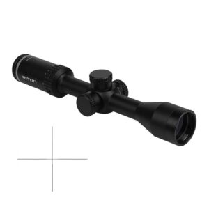 Riton 1 Primal 3-9x40 SFP rifle scope in black matte, side view