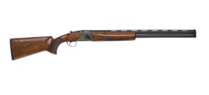 Spandau Premier Target 12ga 28in over-under shotgun with color case hardened receiver and walnut stock