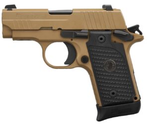 Sig Sauer P238 Emperor Scorpion .380 ACP Flat Dark Earth with black G10 grips