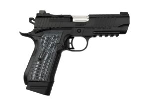 Kimber KDS9C 9mm 4.09in KimPro Black rail pistol with G-10 grips