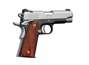 Kimber Pro CDP II .45 ACP 4-inch pistol with rosewood double-diamond grips