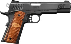 Kimber Raptor II .45 ACP 5in pistol 3200117CA with tritium sights and zebrawood grips