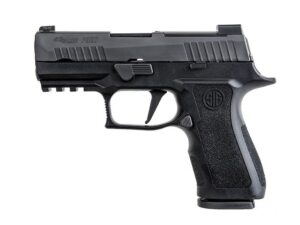 Sig Sauer P320 XCompact 9mm 3.6in XRAY3 optic-ready pistol front view