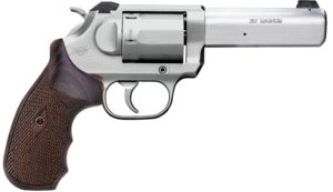Kimber K6s DASA Combat .357 Mag 4in stainless revolver with walnut grip