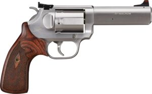 Kimber K6S DASA Target stainless 4 inch .357 Magnum revolver with extended grip