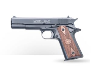 Chiappa 1911-22 .22 LR 5 inch pistol black slide walnut grips