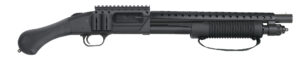 Mossberg 590 Shockwave SPX 12ga with Raptor grip, heat shield and side saddle