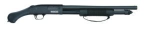 Mossberg 590S Shockwave 12 ga 18.5 inch barrel matte blued with black Raptor birdshead grip