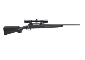 Savage Axis II XP Compact .400 Legend rifle with 3-9x40 scope and black synthetic stock