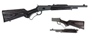 Chiappa 1892 Wildlands 16.5in .44 Magnum takedown lever-action rifle in dark gray