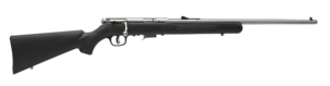 Savage 93 FSS .22 WMR bolt-action rifle with stainless barrel and black synthetic stock
