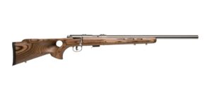 Savage 93 BTVS .22 WMR 21-inch stainless heavy barrel thumbhole laminate rifle