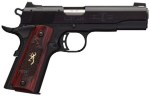 Browning 1911-22 Black Label Medallion 4.25 in .22 LR pistol with rosewood grips