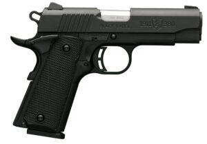 Browning 1911-380 Black Label Compact pistol, matte black slide, polymer frame