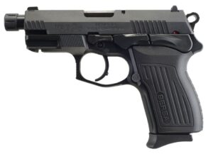 Bersa TPR9C compact 9mm pistol with threaded barrel in matte black