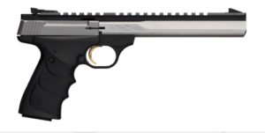 Browning Buck Mark Contour stainless .22 LR pistol 7.25 in with Ultragrip RX grip