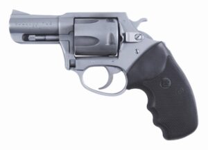 Charter Arms Bulldog Model 74420 stainless .44 Special 2.5 in revolver with black rubber grip