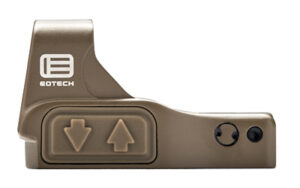 EOTech EFLX Mini Reflex Sight 6 MOA Tan, DeltaPoint Pro footprint