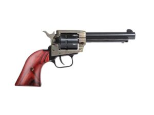 Heritage Rough Rider .22 LR 4.75in 9-shot revolver with Cocobolo grips and case-hardened finish