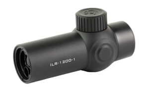 InfiRay ILR-1200-1 infrared laser rangefinding module on 30mm mount, black