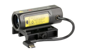 InfiRay ILR-1000-2 infrared laser rangefinding module mounted on a HYBRID thermal sight