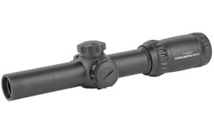 Konus KonusPro M-30 1-4x24 riflescope, matte black, dual blue/red illuminated circle-dot reticle