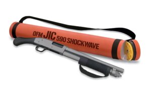 Mossberg 590 Shockwave JIC 12 Gauge stainless Cerakote with Raptor birdshead grip right side