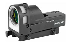 Meprolight M21T reflex sight 30 mm triangle reticle matte black with Picatinny quick-detach mount