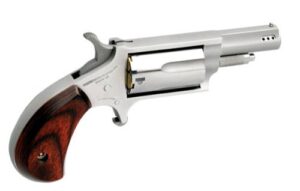 North American Arms 22MCP mini-revolver stainless 1.63in ported barrel rosewood grip