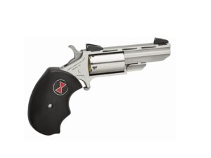 North American Arms Black Widow .22 Winchester Magnum 2-inch stainless vent-rib barrel 5-shot revolver