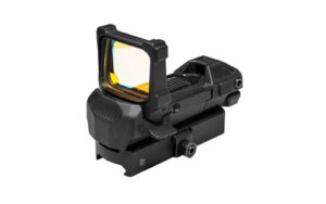 NCSTAR SPD FlipDot Solar reflex sight in black with KPM KeyMod/Picatinny/M-LOK mount