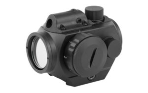 NCSTAR VISM Micro green dot reflex with integrated red laser, 3 MOA, 25mm objective, black