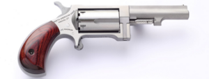 North American Arms Sidewinder NAA-SW-250 .22 WMR 2.5-inch stainless revolver with rosewood grip