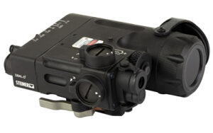 Steiner DBAL-D2 green and IR aiming laser illuminator mounted on Picatinny rail