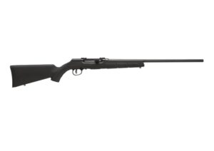 Savage A17 semi-auto rifle, 22-inch button-rifled barrel, black synthetic stock, 10-round rotary magazine