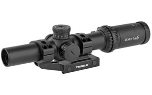 TRUGLO OMNIA 1-6x24 30mm illuminated riflescope with Aptus-M1 mount, black matte finish