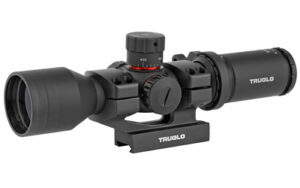 TruGlo Tru-Brite 30 3-9x42 30mm illuminated Mil-Dot rifle scope, matte black