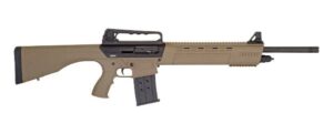 TriStar KRX Tactical 12ga 20in FDE semi-auto shotgun side view