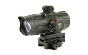 UTG Leapers SCPDS3840TDQ red green T-dot 4.0 MOA reflex sight with QD Picatinny mount
