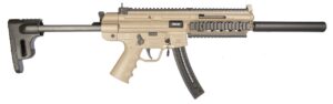 ATI GSG-16 Carbine .22 LR 22rd Flat Dark Earth polymer collapsible stock faux suppressor