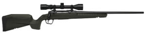 Savage Axis 2 XP 7mm-08 Rem rifle 22-inch barrel OD green synthetic stock with factory 3-9x40 scope