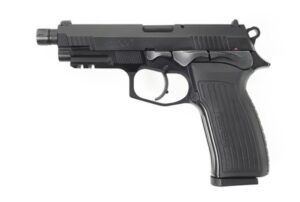 Bersa TPR9MX 9mm 17-round matte black pistol with threaded barrel