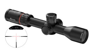 Burris Veracity PH 2.5-12x42mm FFP riflescope, 30mm tube, illuminated 3PW MOA reticle